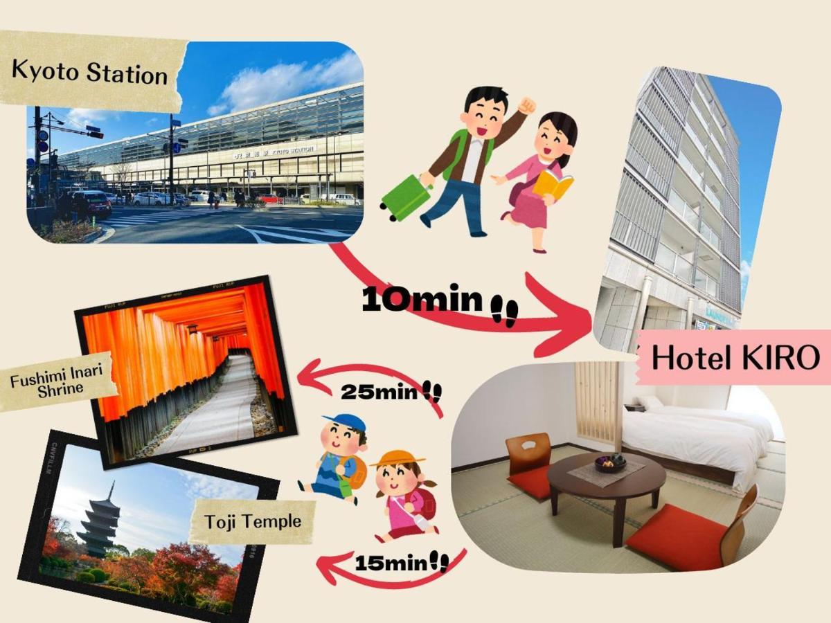 Apartment Hotel Kiro Kyoto Station Dış mekan fotoğraf